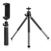 Mini Tripod for Webcam and Phone, Metal Extendable Webcam Stand