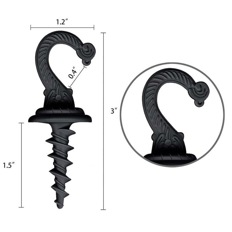 diplambr Swag Driller Hooks Heavy Duty Swag Hook Ceiling Hook