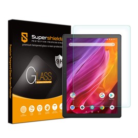 Supershieldz Designed for Dragon Touch K10 Tablet and Notepad K10 Tablet (10.1 inch) Tempered Glass Screen Protector, Anti Scratch, Bubble Free