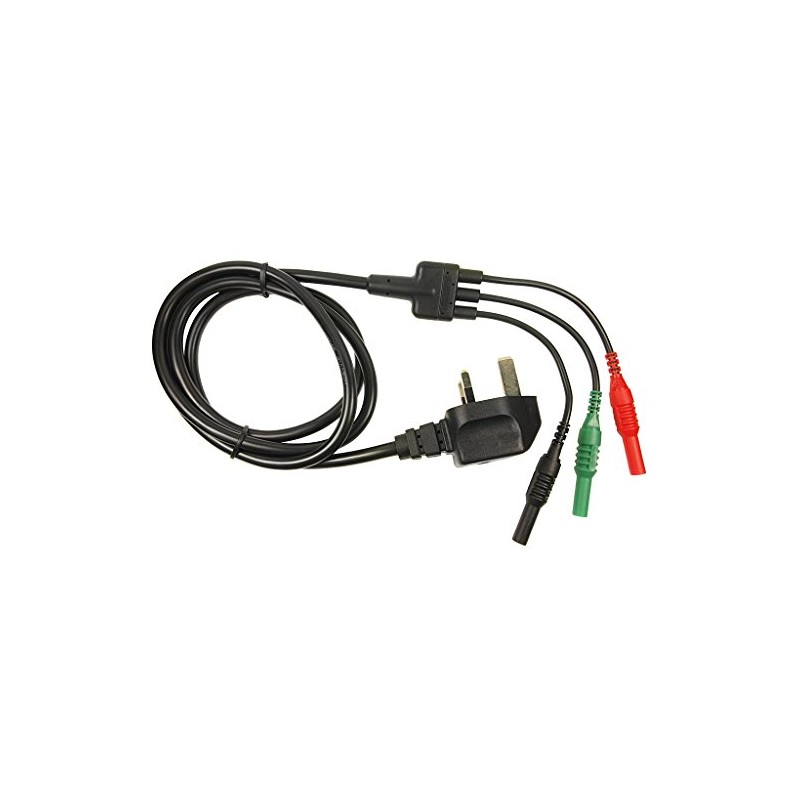 MAINS TEST LEAD CORD - SUITABLE FOR MEGGER MFT1502 MFT1502/2