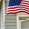 Operitacx Flag Pole Holder for Outside House, 2Pcs Wall Mounted
