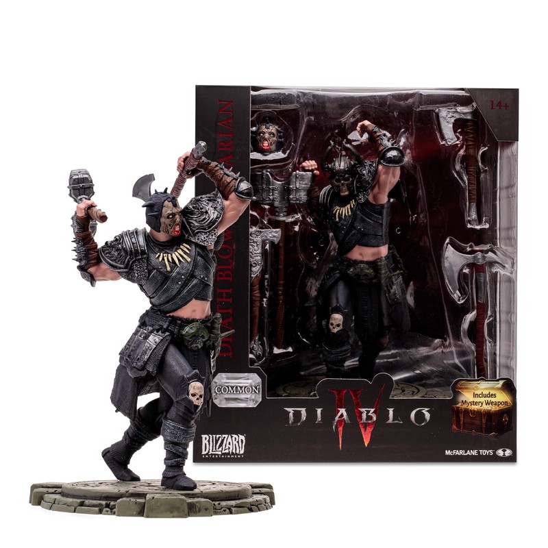 Lansay Diablo IV - Barbarian - Collectible Figure & Accessories