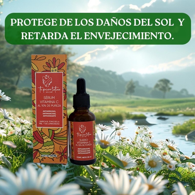 TQL | Kit Serum Vitamina C + Pantalla Solar FPS