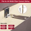 2Pcs Siding Gauge 5/16in Stainless Steel Installation Repair Tool Accurate