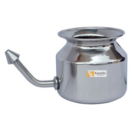 KannsSky Steel Jala Neti Pot - 500 Ml - Jala Neti Kriya