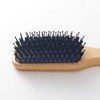 Muji 82575163 Beech Wood Hair Brush, Total Length 7.9 inches