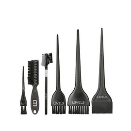L3 - Tint Brush Set - Professional and Elegant Design - Use for Dye, Tint, and Color Needs - Comfortable and Polished Handle - Level Three Hair Color 