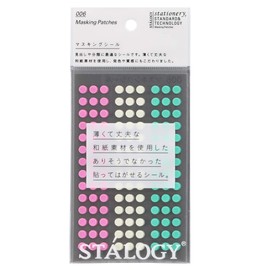STALOGY/sutarozi- Masking Round Seal Diameter 5 mm [syahhuruaisukuri-mu] S2224 