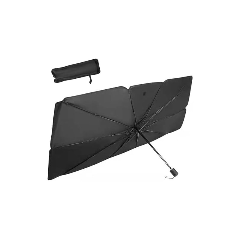 Parasol para Parabrisas de Coche Dokpav Plegable 145x79cm con Protección