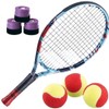 Babolat Ballfighter 17 Inch Tennis Racquet Bundled with 3 Purple