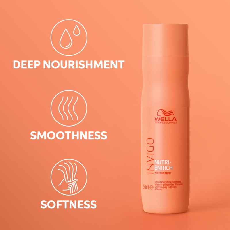Wella Professionals Invigo Nutri-Enrich Deep Nourishing Shampoo 250ml