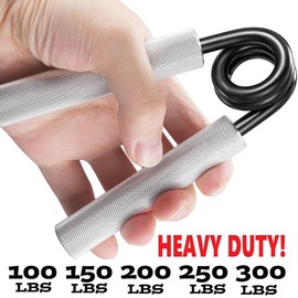 Metal Heavy Strength Exercise Gripper Hand Grippers Grip Forearm Wrist Grips lbs - LBS: 150Lbs