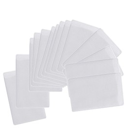 Card Protective Case, Double Sided, Matte Texture, Magnetic Protection, Thin, Waterproof, Dustproof, Magnetic, Vinyl, ID Card Case, Bank Card Cover, License and Insurance Card, Cash Card, Side Insert,