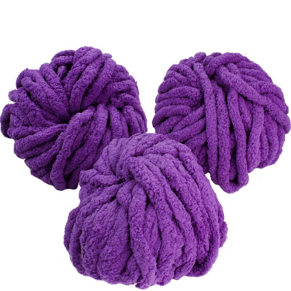 iDIY Chunky Yarn 3 Pack (24 Yards Each Skein) -