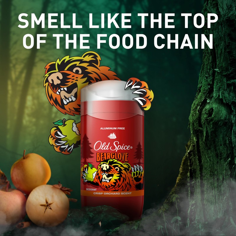 Old Spice Aluminum Free Deodorant for Men, 24/7 Odor Protection,