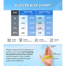 Winter Gloves,Men's Cycling Gloves with Touch Screen Fingers,Winter Thermal Warm Gloves Running Gloves for Men and Women Windproof Water Resistant for Cycling, Skiing H HOME-MART