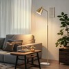 Light Luxury Adjustable Golden Floor Lamp for Living Room Bedroom