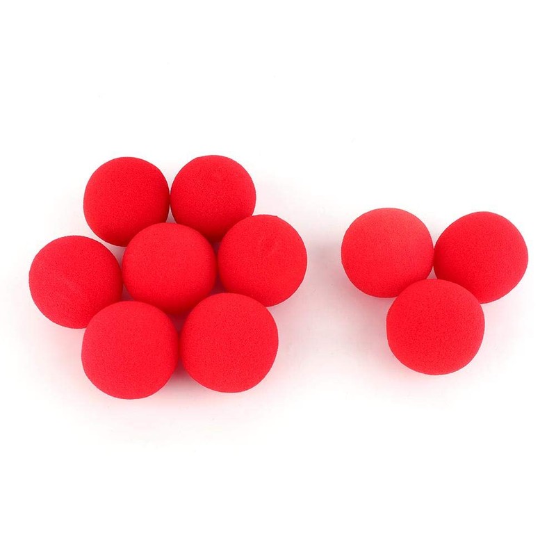 Set of 10 Magic Sponge Balls Sponge Balls Soft Props