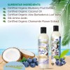Acondicionador sin enjuague Blueberry para suavizar el cabello, desenredar 8