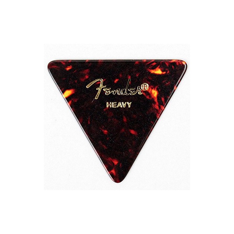 Fender Classic Celluloid Guitar Picks 355 Shape, Guitar Accessories, Tortoise