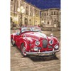 Red Sports Car Counted Cross Stitch Kit