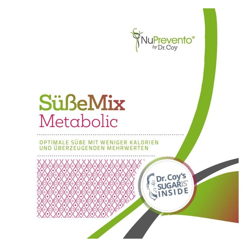 NuPrevento SüßeMix Metabolic - Sugar Mix - Sugar Substitute -