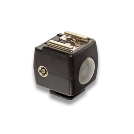 vhbw Servo Flash Trigger Compatible with Canon Speedlite 540EX, 580EX, 580EX II, 600EX, 600EX-RT, 90EX Camera, Standard ISO Clip-on Flash