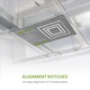 ASD New Construction Mounting Plate with Asymmetric Square Hole -