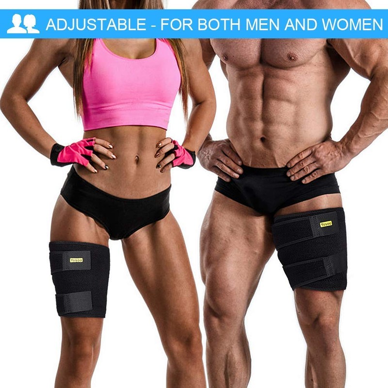 Yosoo Health Gear Adjustable Thigh Support Breathable Thigh Brace with