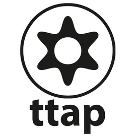 Terrace Flat-Head Screws 5.5 x 90 mm A2 Stainless Steel TTAP25 TTAP Bit Pack of 60