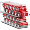Sorbus Soda Can Organizer for Refrigerator Stackable Can Holder Dispenser