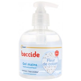 Baccide Cotton Flower Hydroalcoholic Hand Gel Sensitive Skin 300 ml