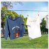 33ft Nylon Clothesline with Hooks,Clothes Drying Rope Portable Travel Clothesline,Perfect