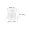 sourcing map 32PCS 8mm(5/16") White Plastic Hole Plugs, Flush Type