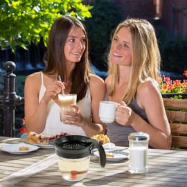 OKYMOTOR Fat Separator With Bottom Release,4 Cup Gravy Separator with Oil Strainer,Kitchen Gadgets Grease Separator for Cooking