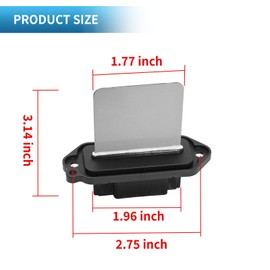 18B647-1569-AB HVAC Blower Motor Fan Resistor Replaces#BBM461B15, HB151BBM4, RU906