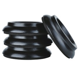 KingPoint Hard Wood Piano Coasters Set of 4