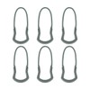 Spartan Zipper Pulls, Pack of 6 (Coyote Tan)