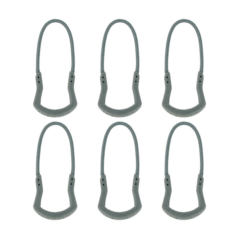Spartan Zipper Pulls, Pack of 6 (Coyote Tan)