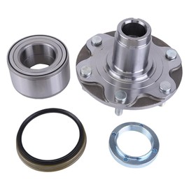 Slakerbe Front Wheel Hub Wheel Bearing Kit Left or Right, WH5170112W NT517011 710571 Wheel Hub Bearing Assembly Compatible with T*oyota 4Runner for Sequoia for Tundra Tacoma 1996-2007 only 2WD