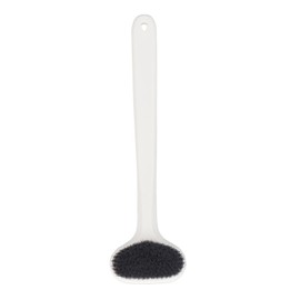 Bath Body Brush Long Handle Promote Circulation Deep Cleaning Exfoliating Shower Brush White Gray Hair