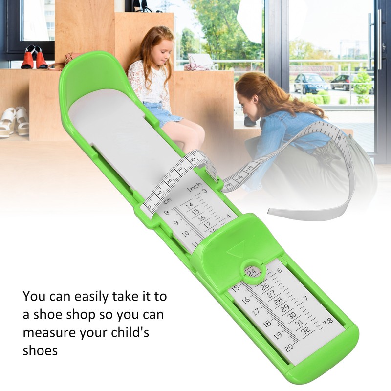 Feet Length Measuring Ruler Multifunction Accurate Shoe Feet Measuring Ruler