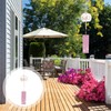 Vosarea Japanese Wind Chime Glass Wind Chimes Hanging for Balcony