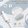6 Pieces Magnetic Cable Clips, Cable Tidy Clips, Cable Holder,