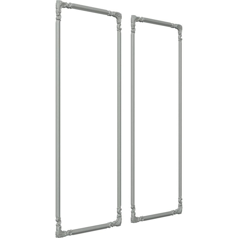 28"W x 72"H Ashford Panel Moulding Kit (Double Panel)