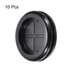 sourcing map Rubber Grommet Round Double-Sided Mount Dia 35 mm