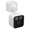 Indoor Security Camera with Clock 2.4G WiFi Wireless HD 3MP