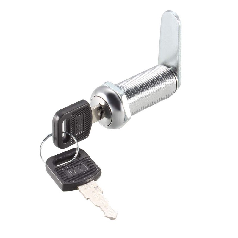 sourcing map Cam Lock 1-1/2" Cylinder Long Cabinet Locks with