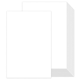 12x18 White Card Stock Paper 100 Sheets, 80lb Premium Heavy Cardstock, Goefun Thick Printer Paper Cardstock for Arts and Crafts, Posters, Brochures, Menus, Cards, Covers