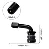 Motoforti 4pcs Metal 90 Degree Valve Stem Vacuum Tyre Valve